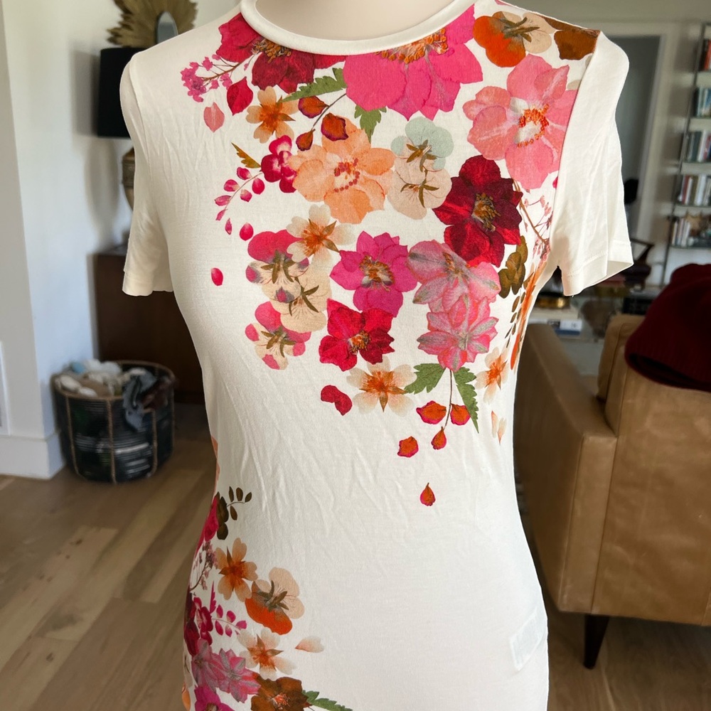 Ted Baker Floral Print Women's Top size 1
